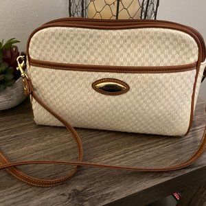 Capezio Vintage  90's Woven Shoulder Handbag